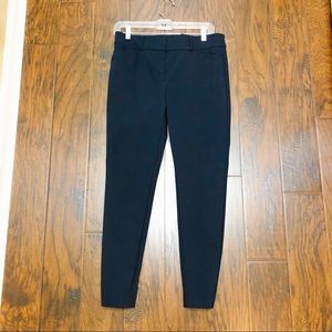 Loft Petite Marissa Skinny Navy Blue Pants